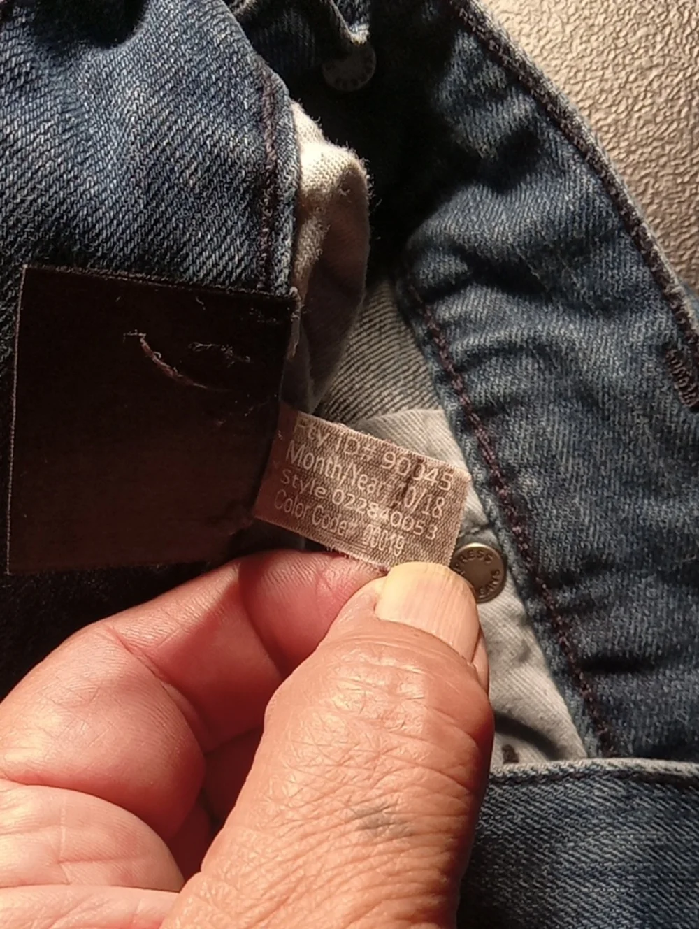 Men's Express Jeans Blue Good Stretch Leg In Seam 32